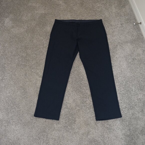 English Laundry Mens 40x32 Navy Blue Straight Fit Chino/Dress Pants - Picture 1 of 11